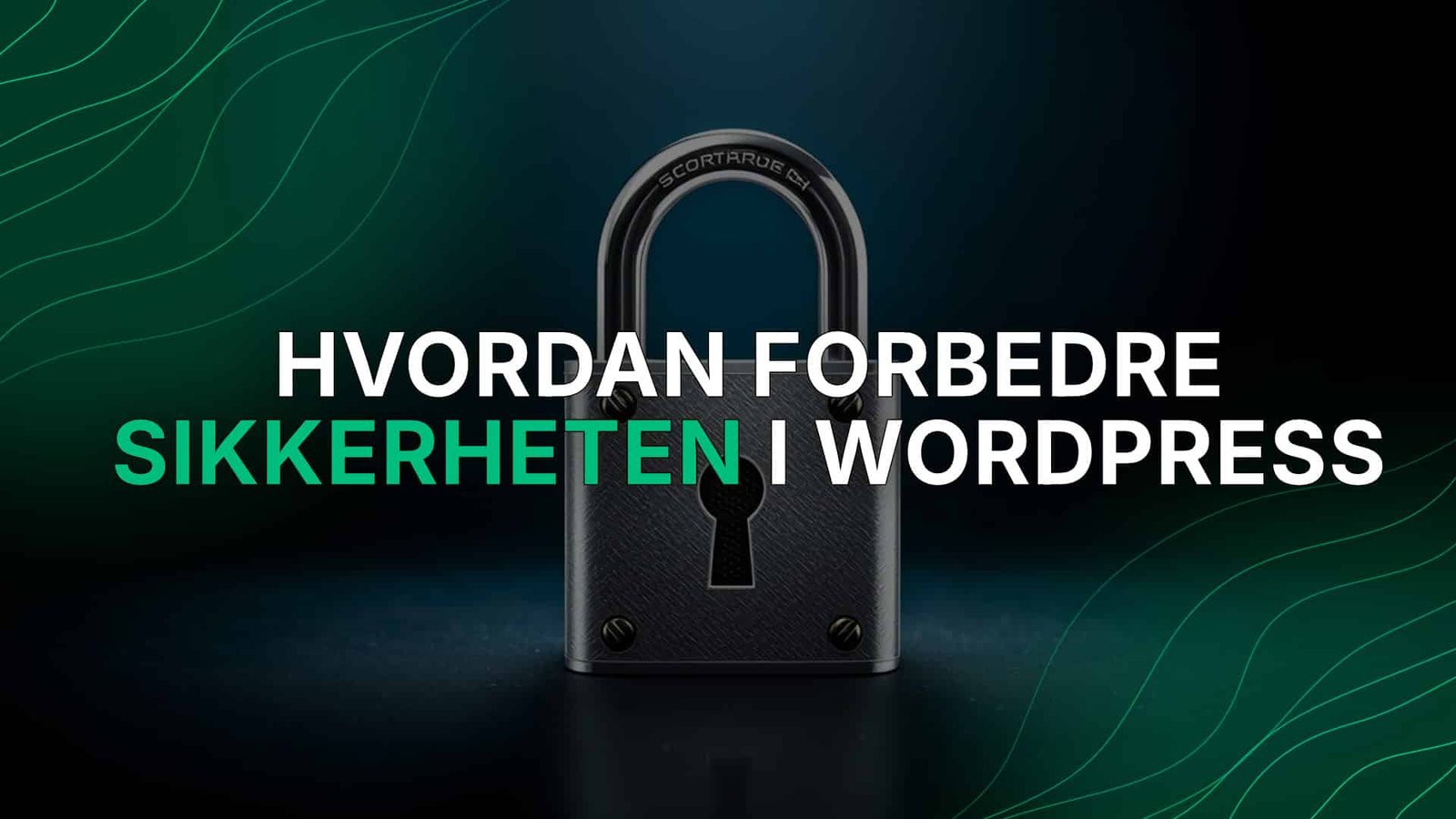 Hvordan forbedre sikkerheten i wordpress