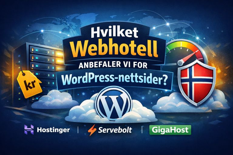 Webhotell Wordpress